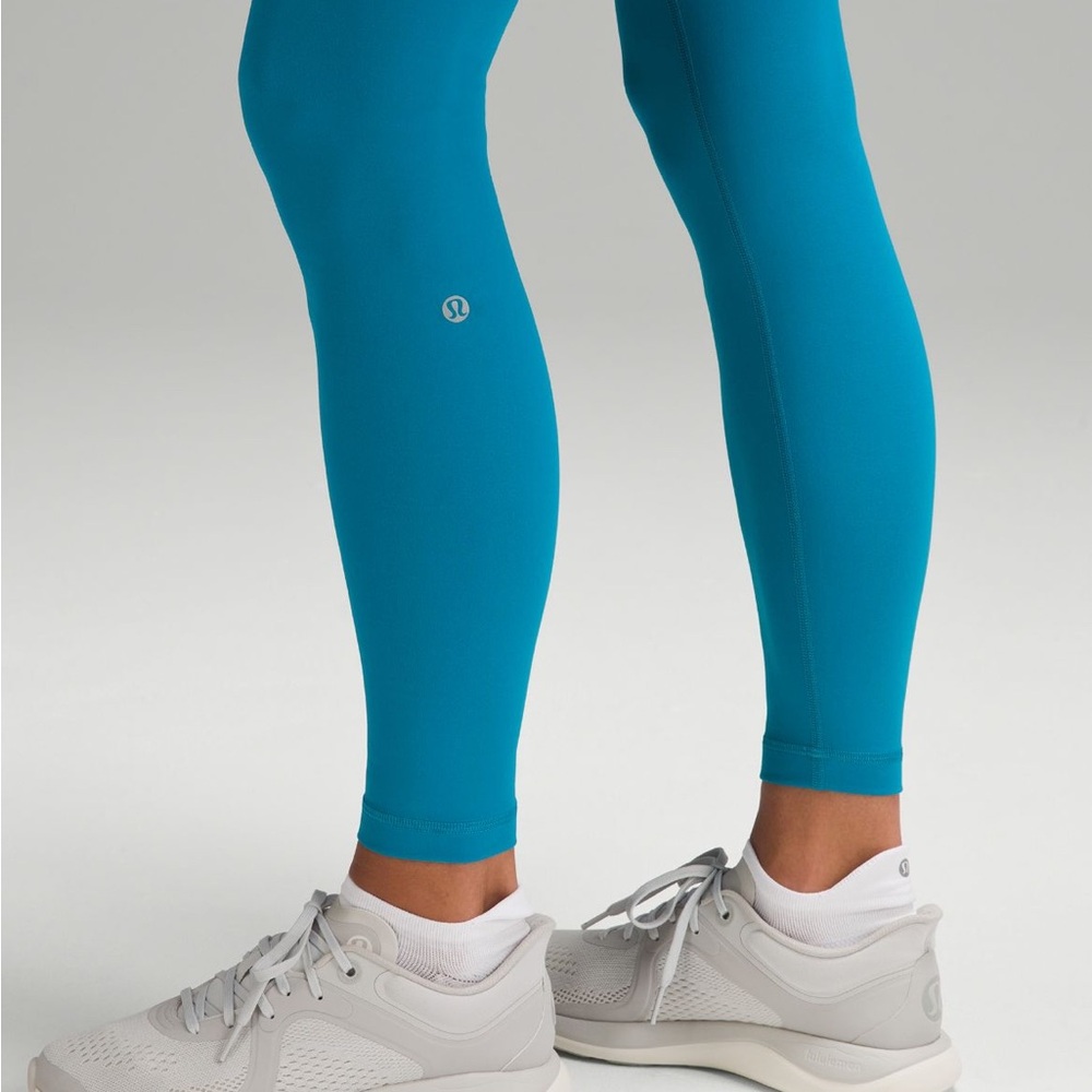 Lululemon Athletica Wunder Train HR Tight 28” Hawaiian Blue - Picture 6 of 6